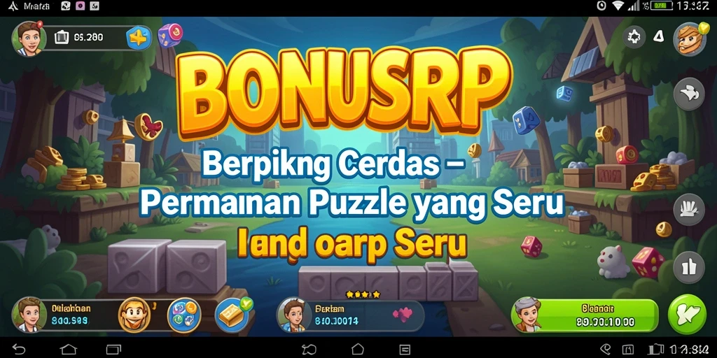 Screenshot gameplay <strong>BONUSRP</strong> menampilkan tantangan puzzle yang menarik.