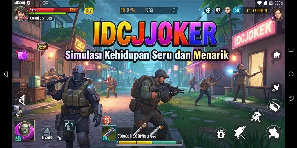Tampilan gameplay IDCJOKER yang menarik dan interaktif.