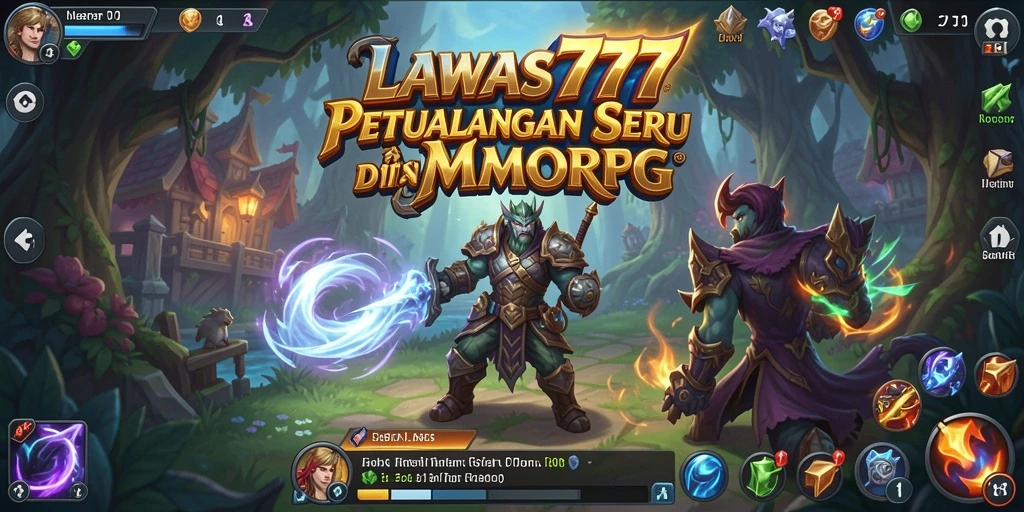 Tampilan gameplay menarik dalam LAWAS777 yang menyuguhkan aksi petualangan fantastis.