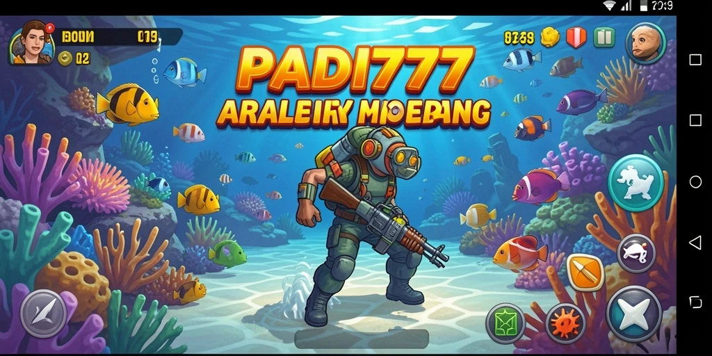 Tampilan gameplay seru dan mendebarkan di PADI777.