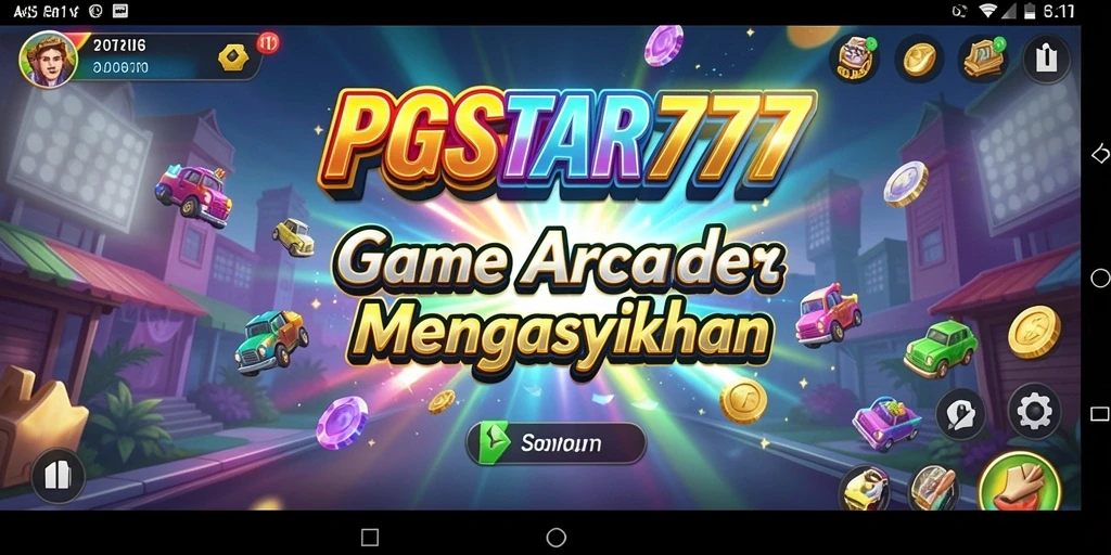 Screenshot PGSTAR777 menampilkan aksi seru dalam gameplay arcade.
