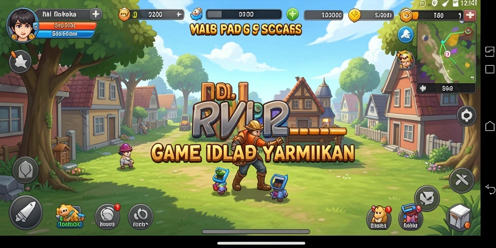 Tampilan gameplay menarik dalam RVIP2 dengan karakter yang beragam.